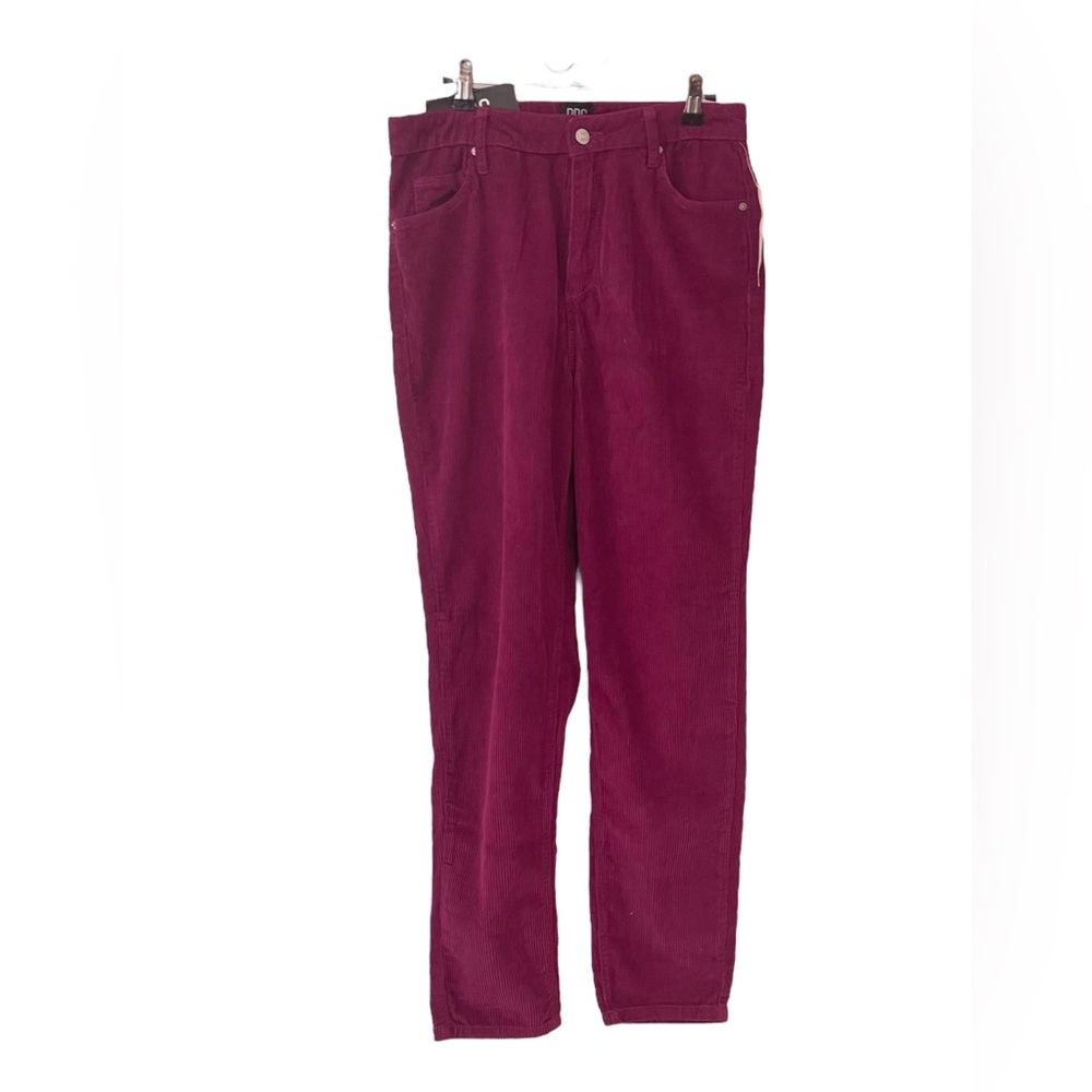 Urban Outfitters BDG Purple Fuchsia Mom High-Rise wide wale corduroy Jeans